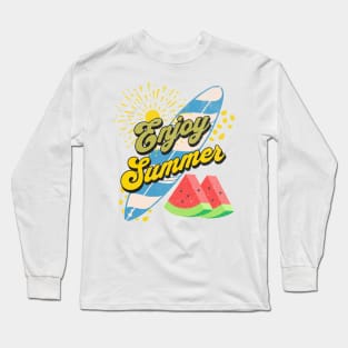 Enjoy Summer Long Sleeve T-Shirt